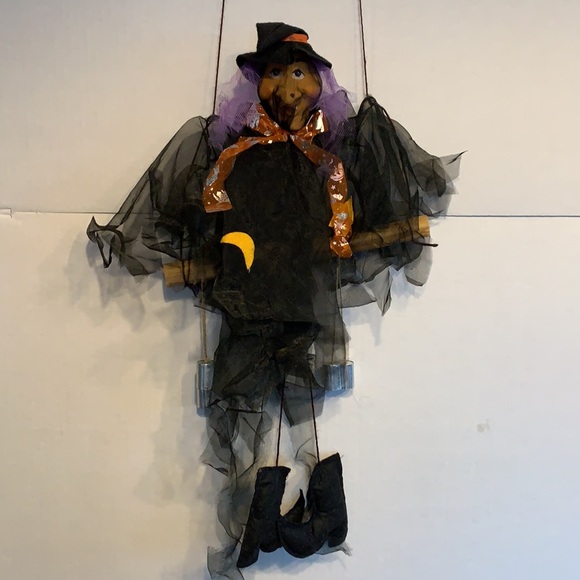 Hanging witch decoration halloween - Picture 2 of 6
